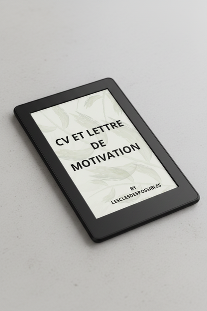 CV et lettre de motivation – Mes astuces pour décrocher ton stage ou ton job