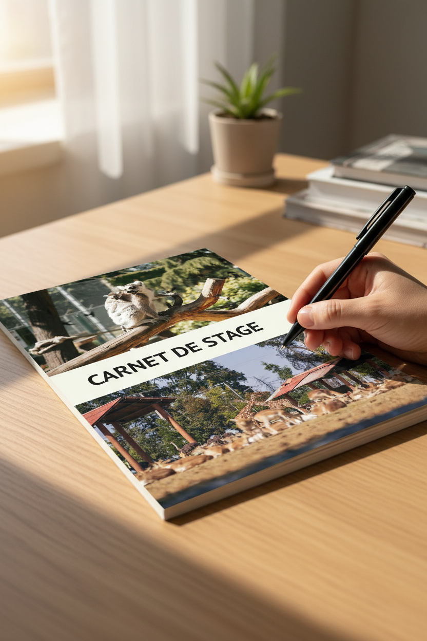Carnet de Stage Spécial Soigneur Animalier — Le compagnon indispensable de votre stage