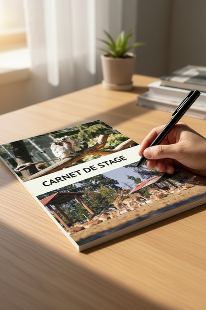 Carnet de Stage Spécial Soigneur Animalier — Le compagnon indispensable de votre stage